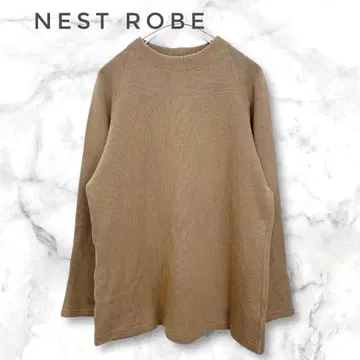 네스트로브 더블 페이스 모크넥 풀오버 니트