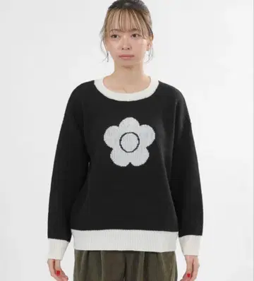 MARY QUANT 데이지 니트 풀오버