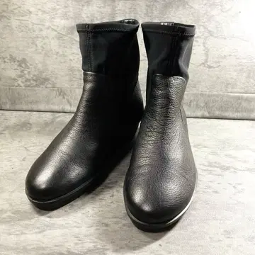 새상품급 ecco 에코 천연 가죽 x 스트레치 GORE-TEX 22cm