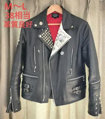 HORN WORKS 가죽 자켓 L 블랙