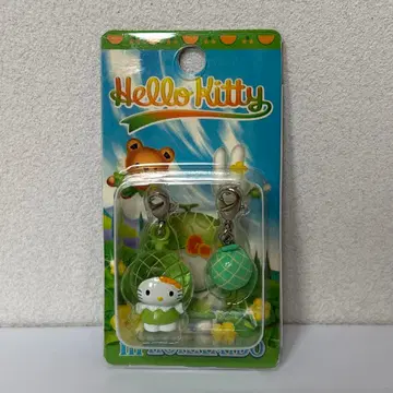 지역 한정 키티 지퍼 마스코트 홋카이도 멜론