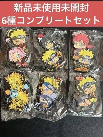 NARUTO-나루토-돌풍전 러버 마스코트 투 맨 셀이라고요! 6종 세트