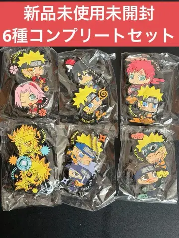NARUTO-나루토-돌풍전 러버 마스코트 투 맨 셀이라고요! 6종 세트