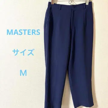 MASTERS 마스터즈 네이비 슬림핏 팬츠
