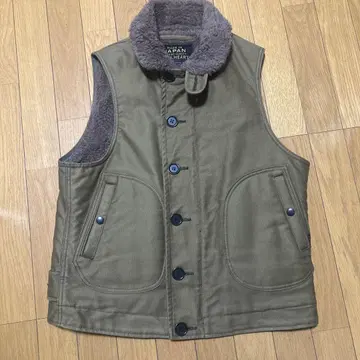 IRON HEART 카라 부착 베스트 사이즈 S