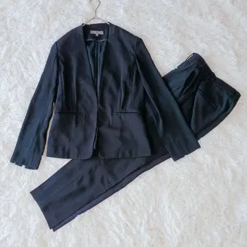 UNITED ARROWS 팬츠 셋업 노카라 워셔블 38