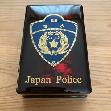 일본 경찰 명함지갑