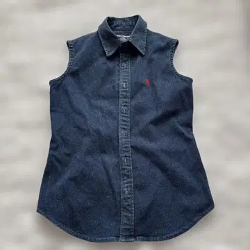 POLO SPORT 슬리브리스 셔츠 7 다크 데님
