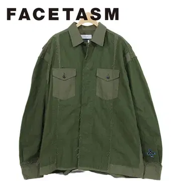 FACETASM 파세타즘 DECONSTRUCTED 밀리터리 자켓