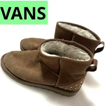 vans 부츠 보아 무스탕 스터드 카멜 25cm