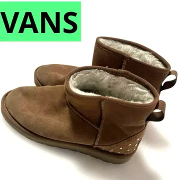 vans 부츠 보아 무스탕 스터드 카멜 25cm