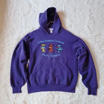 그레이트풀 데드 후드티 M.J.SOFFE제 댄싱 베어 좋은 분위기