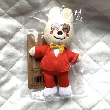 고치 한정판 야나세 토끼 마스코트 키링 호빵맨