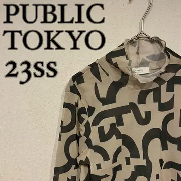 [ 새상품급 ] PUBLIC TOKYO 23ss 랜드스케이프 시스루