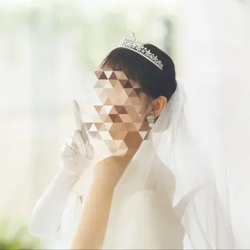 티아라 - 결혼식, 브라이덜, 실버, 꽃 모티브