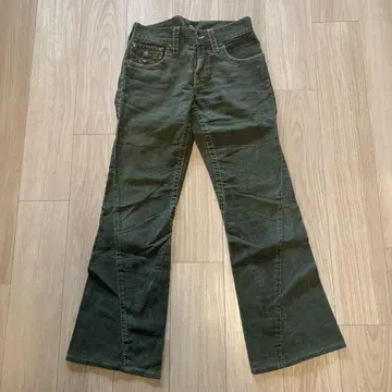 TRUE RELIGION 코듀로이 부츠컷 USA제