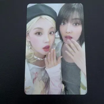 i-dle 아이들 고베 회장 한정판 CD 특전 트레이딩 카드 우기 민니