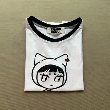 CRANK SEOUL 크랭크 링거 t셔츠