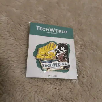 Tech World EXPO2025 테크 월드 핀 배지