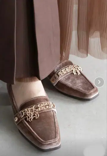 2way 그레이쉬 베이지 로퍼 슈즈