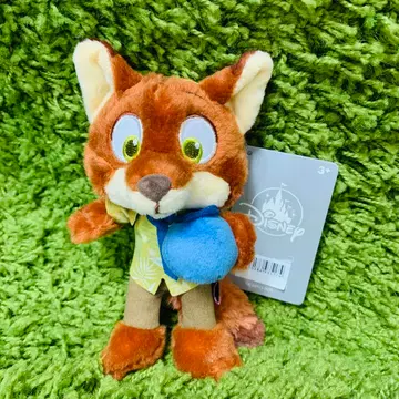 디즈니 스토어 닉 봉제 인형 키체인