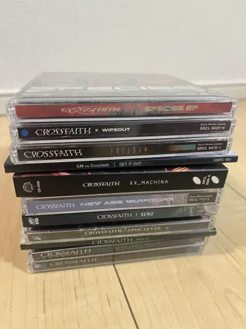 Crossfaith CD 11장 세트