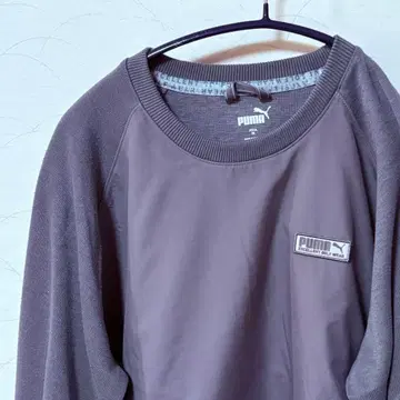 [ PUMA ] 푸마 트레이닝복 로고 와펜 그레이 계열 포켓 남성용 M