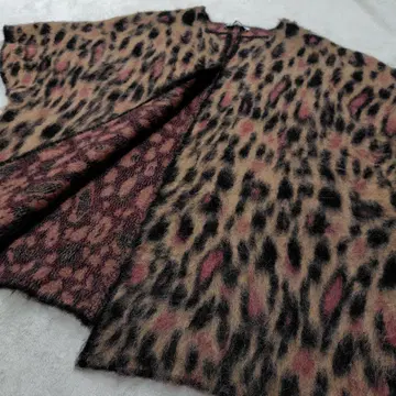 ZARA 자라 LIMITED EDITION 알파카 울 니트 케이프 코트