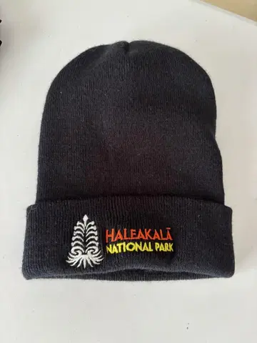 니트캡 블랙 모자 방한 Haleakala