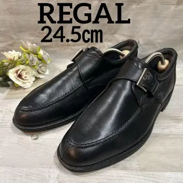 REGAL 리 싱글 몽크 블랙 24.5cm CJT-H34NR