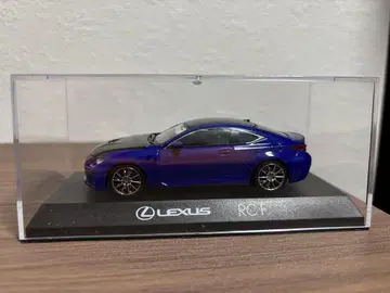 렉서스 RC F 미니카 1/43 블루/블랙