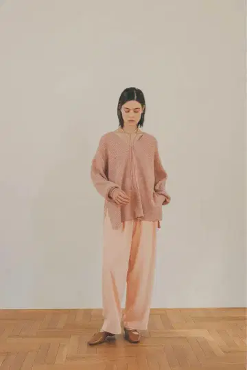clane BASIC TUCK PANTS PINK 사이즈 1