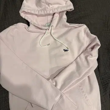 메종 키츠네 후드티 핑크 XS