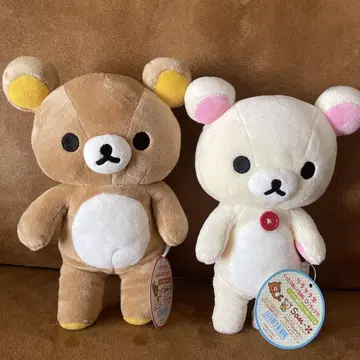 san-x 리락쿠마 쿠타리 봉제 인형 S 택 포함 새상품 헤이세이 레트로