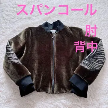 벨벳 자켓 블루종 아우터 한국 515 스팽글 카키