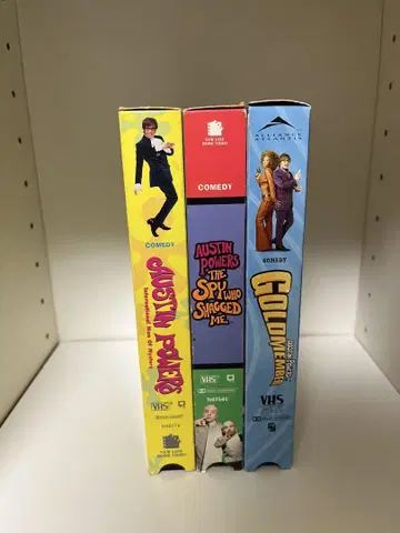 Austin Powers VHS 3본 세트 영문판
