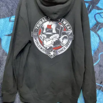 TRIBAL STREETWEAR 집업 후드티