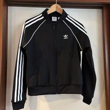 adidas 블랙 트랙 자켓 M