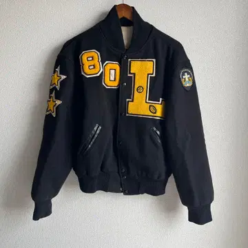 [ 새상품급 ] 70s 바시티 자켓 울