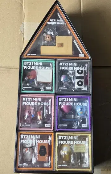 BT21 MINI FIGURE HOUSE 5TH ANNIVERSARY