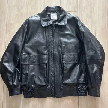 FREAK'S STORE 가죽 블루종