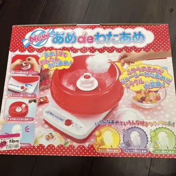 아메de와타아메 솜사탕 제조기 빨간색