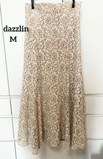 dazzlin 플레어 롱 그레이스 스커트 M