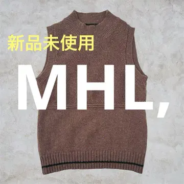 마가렛호웰 MHL 니트 베스트 미사용 새상품 II M 브라운
