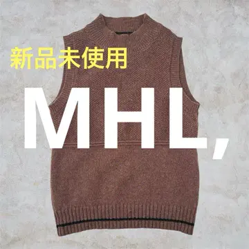 마가렛호웰 MHL 니트 베스트 미사용 새상품 II M 브라운