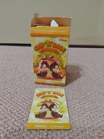탑토이 TOP TOY 칩과 데일 사과 피규어