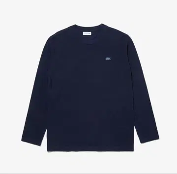 LACOSTE 인디고 피케 긴팔 티셔츠
