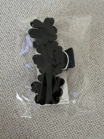 마리메꼬 플라워 헤어 클립 블랙