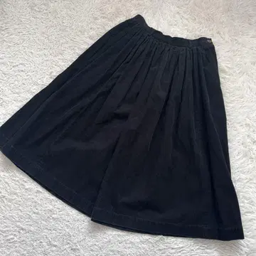 45R 코듀로이 핀턱 플레어 스커트 3