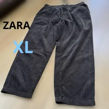 ZARA 브라운 코듀로이 팬츠 XL
